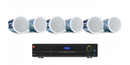 Комплект акустики 6 стельових динаміки JBL Control 24CT | Bluetooth | 6х30Вт